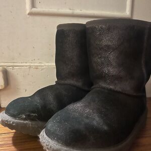 UGG metallic black Kids Boots